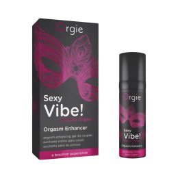 Wibrator W Płynie Sexy Vibe! Intense Orgasm 15 Ml Orgie
