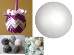 Bombki styropianowe 6szt. kule 8cm FOA-1604