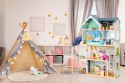 Domek dla lalek Rezydencja Maya 138 cm 28 elementów ECOTOYS