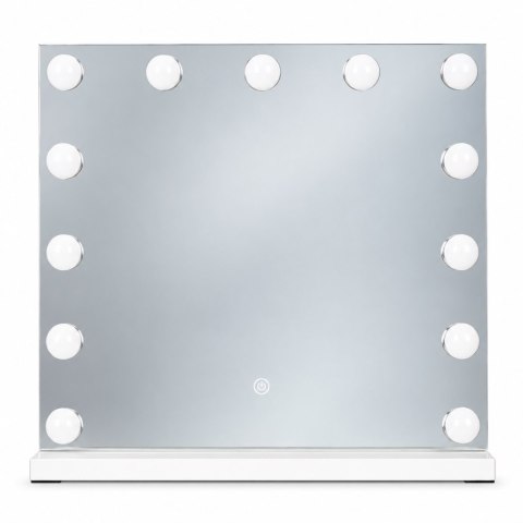 Lustro do makijażu ModernHome 50x40 cm LED 3 barwy