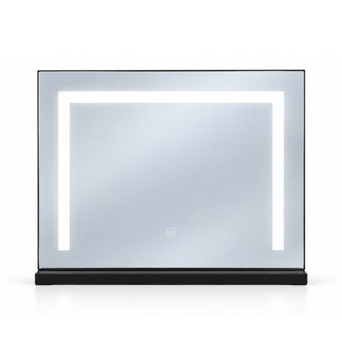 Lustro do makijażu LED 50x40 cm ModernHome czarne