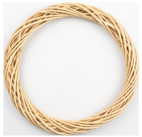 Ring wiklinowy jasny 30cm WNR-9874