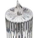 ŚWIECA transparentna akrylowa bezpłomieniowa Wkład do Zniczy Led 6 cm