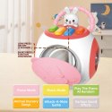 WOOPIE BABY Pianinko Króliczek Edukacyjny Dla Dzieci Różowy