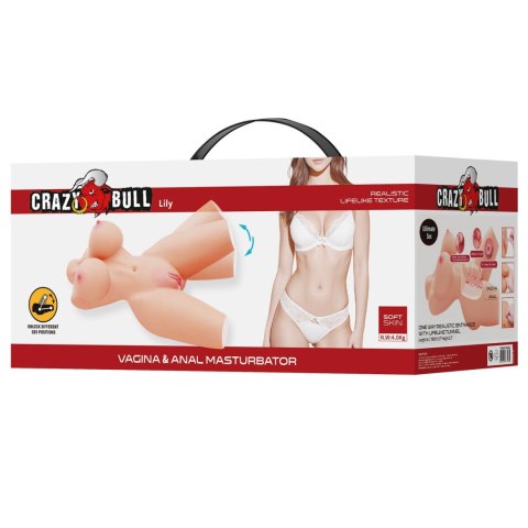 Crazy Bull Lily Vagina & Anal Masturbator