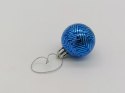 Bombki kolorowe 6szt. 4cm