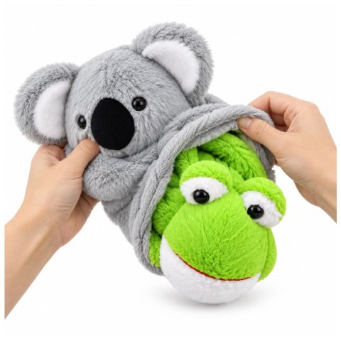 Pluszowy Koala Żaba 2w1 Dwustronna Maskotka Przytulanka 25cm