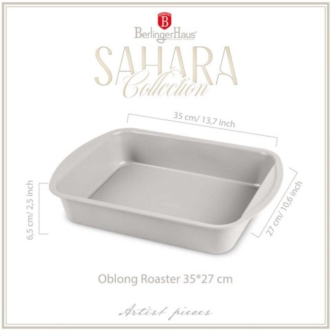 BRYTFANNA FORMA TYTANOWA 35x27cm BERLINGER HAUS BH-7914 SAHARA