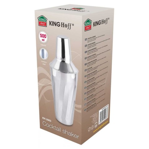 SHAKER BARMAŃSKI DO KOKTAJLI 500ml KINGHOFF KH-2063