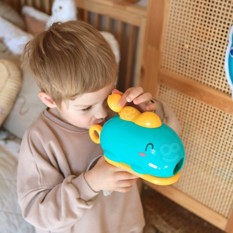 WOOPIE Gra w Rzutki Pistolet Dinozaur na Kulki Rzepy Tarcza Punkty Strzelanie