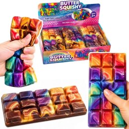 Gniotek squishy 16 x 7 x 2cm CZEKOLADA KOLOROWA