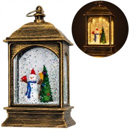 Lampion świąteczny na baterie 14 x 8 x 4cm