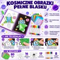 WOOPIE Zestaw Plastyczny Wyklejanka Foliowa Kolorowanka Kosmonauta 121 el.