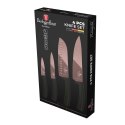 ZESTAW 4 NOŻY KUCHENNYCH BERLINGER HAUS BH-2385 BLACK ROSE