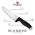 ZESTAW 5 NOŻY KUCHENNYCH Z DESKĄ BERLINGER HAUS BH-2963 BLACK ROSE