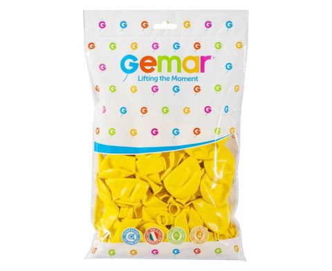 Balony 100szt ŻÓŁTE 10" G90/02