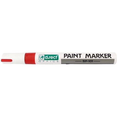 Marker D.RECT SP-101 olejowy czerwony 206003
