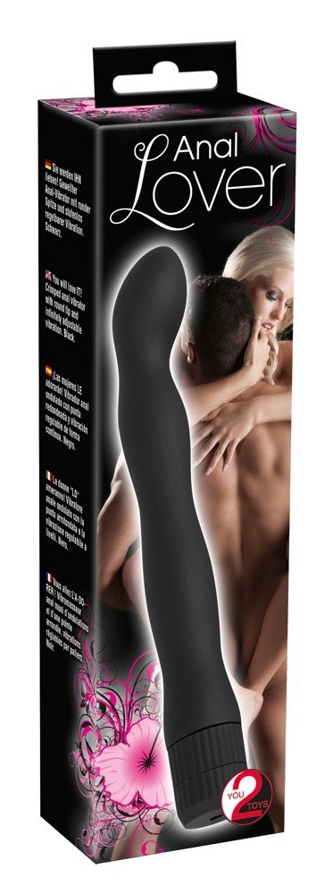 Wibrator analny You2Toys Anal Lover 18 cm regulowane wibracje czarny