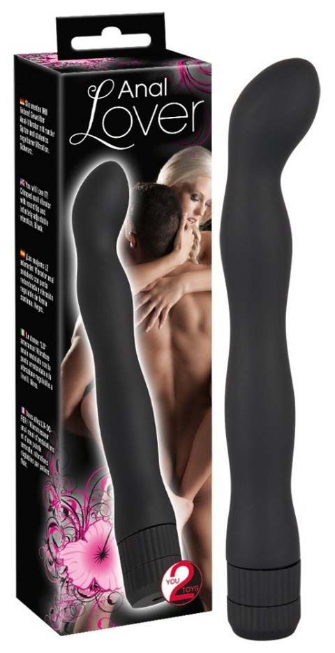 Wibrator analny You2Toys Anal Lover 18 cm regulowane wibracje czarny