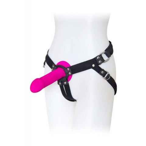 Uprząż strap on szelki do dildo silikon regulowane
