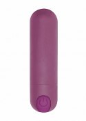 10 Speed Rechargeable Bullet Purple – Mini wibrator 10 trybów