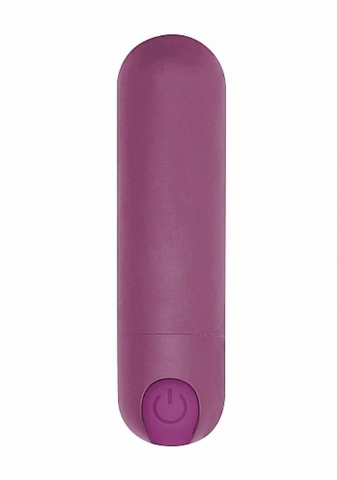 10 Speed Rechargeable Bullet Purple – Mini wibrator 10 trybów