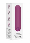 10 Speed Rechargeable Bullet Purple – Mini wibrator 10 trybów