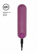10 Speed Rechargeable Bullet Purple – Mini wibrator 10 trybów