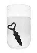 Anal Love Beads Black – Elastyczne kulki analne do penetracji