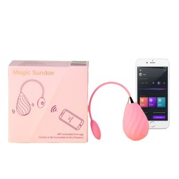 Jajeczko wibrujące Magic Motion Pink sterowanie aplikacją