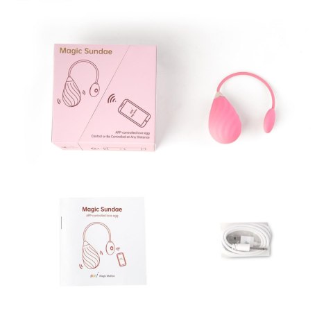 Jajeczko wibrujące Magic Motion Pink sterowanie aplikacją