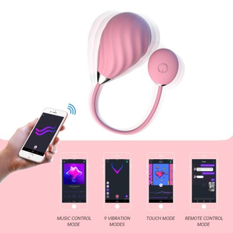 Jajeczko wibrujące Magic Motion Pink sterowanie aplikacją
