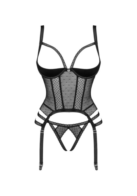 Lanelia gorset otwarte stringi biustonosz sex M/L