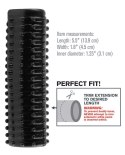 FXTM Pleasure Sleeve Dark – elastyczny sleeve i masturbator 13,9 cm