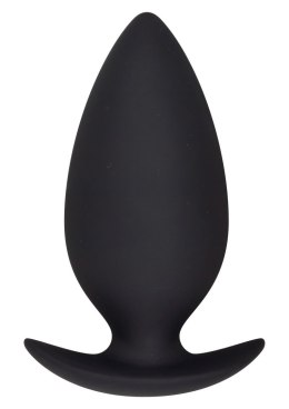 Duży korek analny silikonowy czarny plug premium