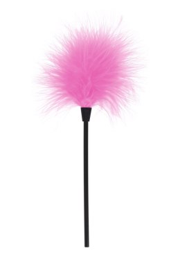 Piórko do łaskotania ToyJoy różowe 22 cm miotełka BDSM