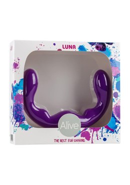 Dildo dwustronne silikonowe dla par 25,5 cm