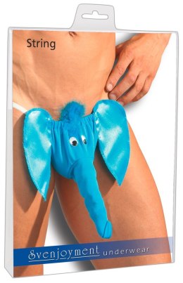 Męskie stringi Elephant S-L gag słonik zabawne sexy