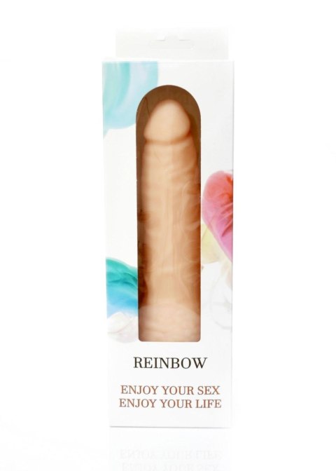 Wibrator realistyczny cyberskóra przyjemny 19cm