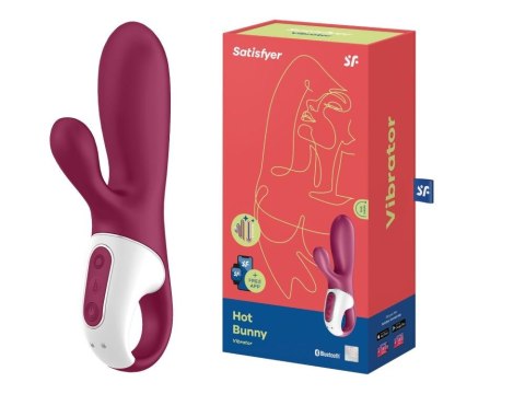 Wibrator kóliczek aplikacja Satisfyer Hot Bunny
