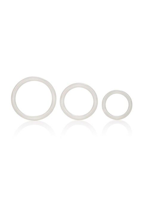 Pierścienie Erekcyjne TRI RINGS Świecące w Ciemności Silikon