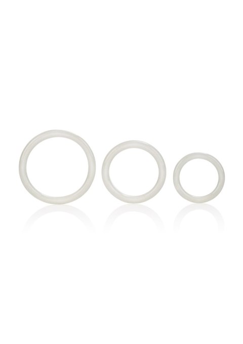 Pierścienie Erekcyjne TRI RINGS Świecące w Ciemności Silikon