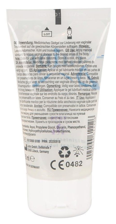 Lubrykant Na Bazie Wody 50ml Do Zabawek Intymnych Bezwonny
