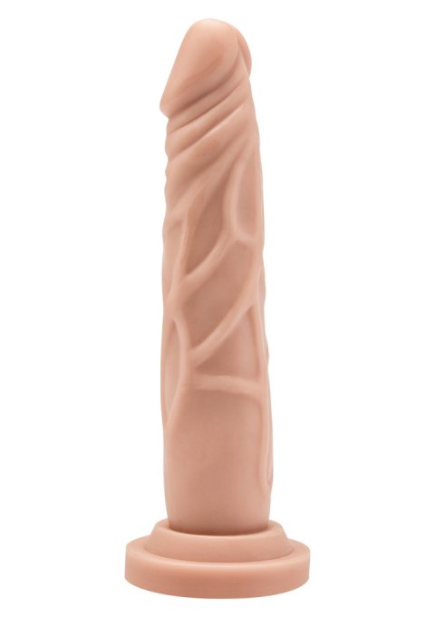 Realistyczne Dildo 18 cm Żyły Mocna Przyssawka PVC Penis