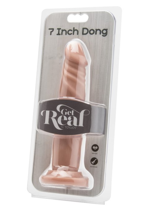 Realistyczne Dildo 18 cm Żyły Mocna Przyssawka PVC Penis