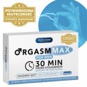 ORGASM MAX FOR MEN – suplement diety stworzony z myślą o mężczyznach