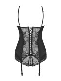 Gorset stringi koronka sex komplet obsessive l/xl