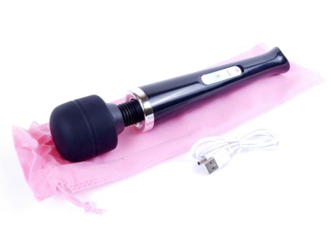 MASAŻER ŁECHTACZKI MAGIC WAND WIBRATOR 10 TRYBÓW USB SILIKONOWY