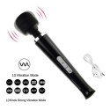 MASAŻER ŁECHTACZKI MAGIC WAND WIBRATOR 10 TRYBÓW USB SILIKONOWY