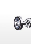 Korek analny sonda stalowa kulkowa diament 13cm